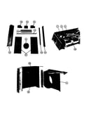 Blower wheel, thermostat, & window mount assembly