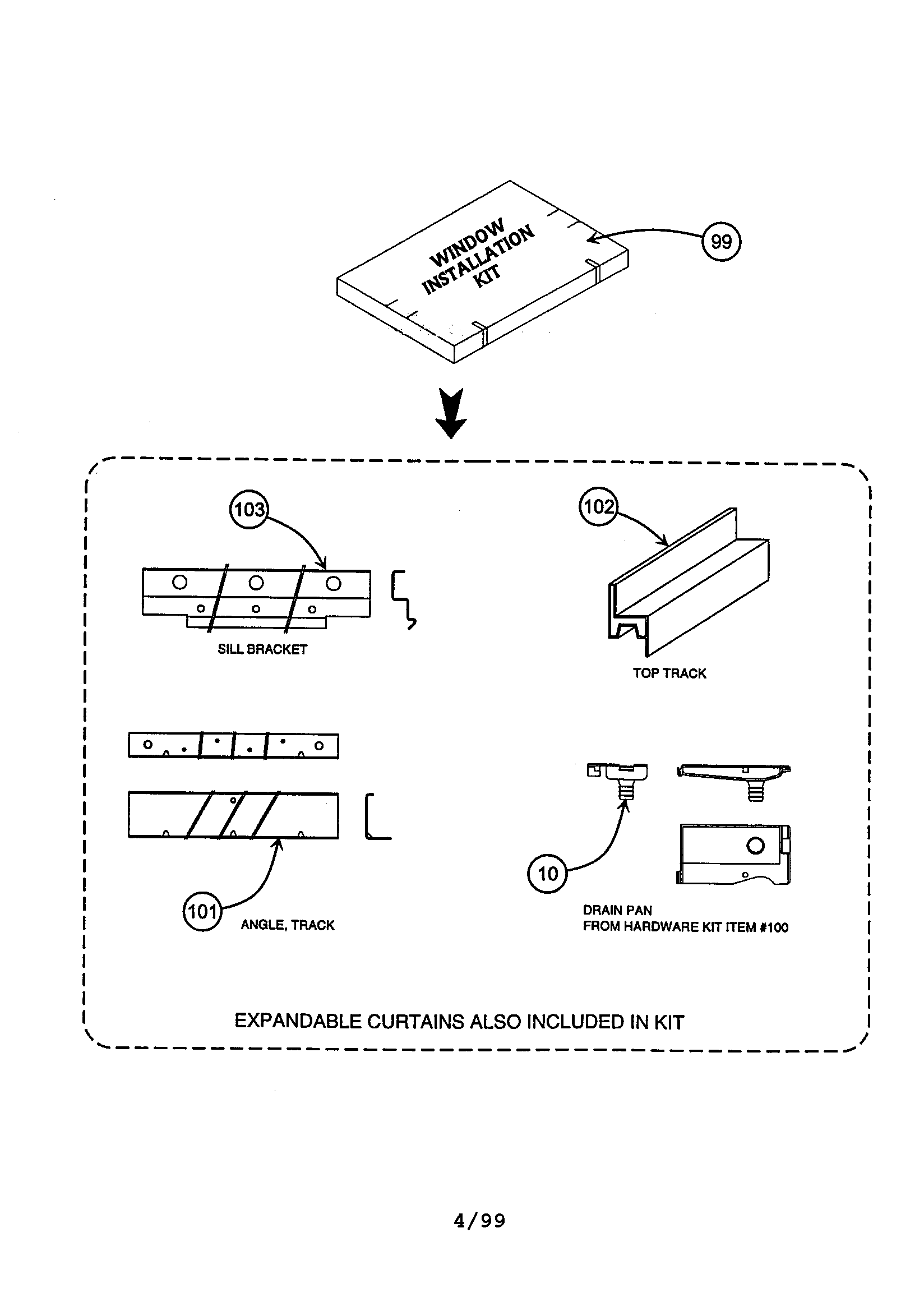 Window installation kit