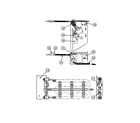 Carrier 73YQB323301D control box & heater assembly diagram