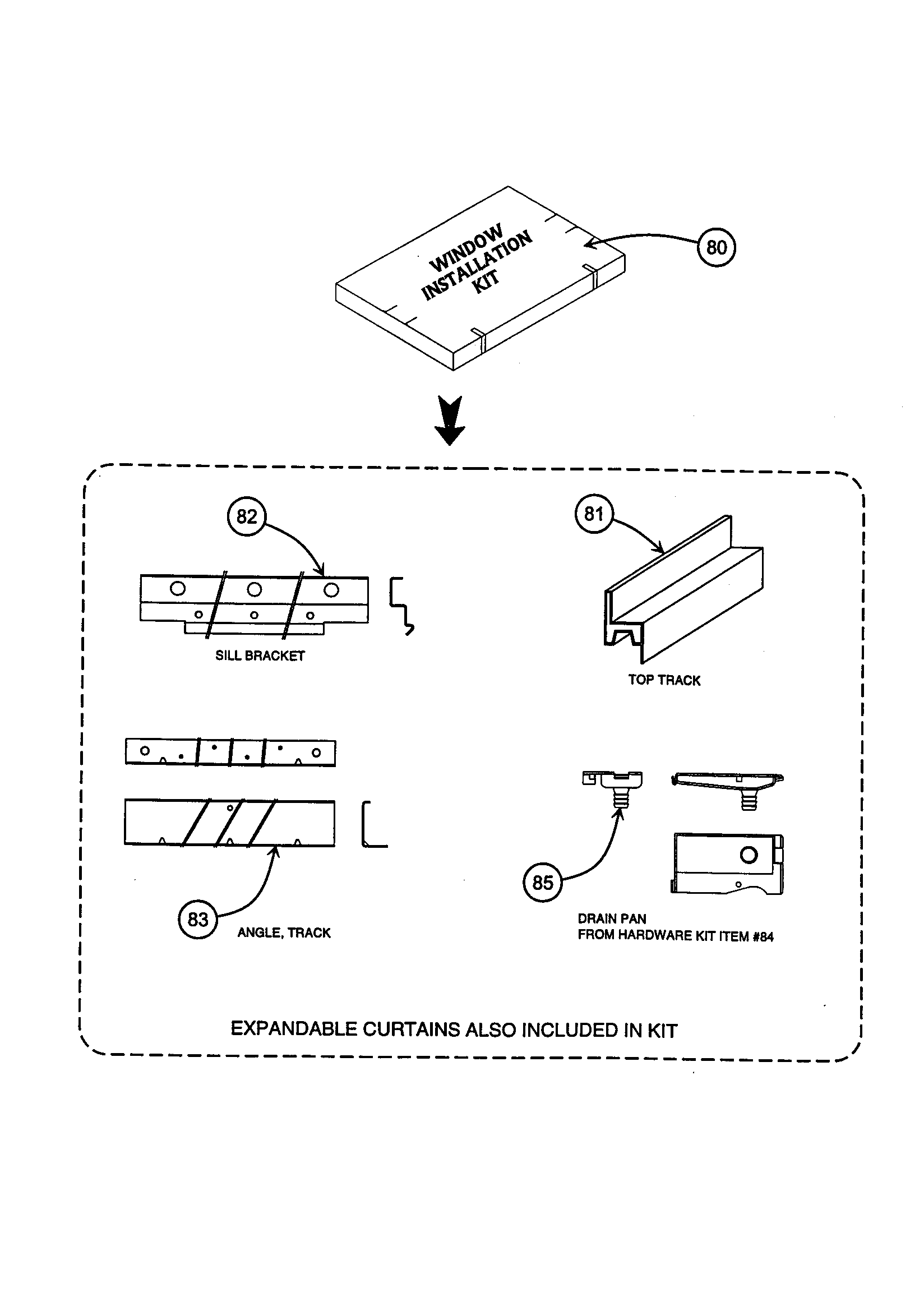 Window installation kit