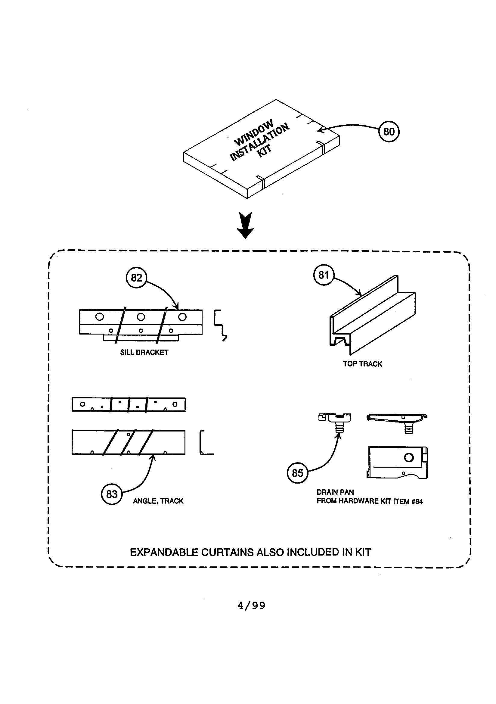 Window installation kit