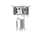 Carrier 73TCA005102B grille assembly diagram