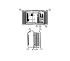 Carrier 73TCA008101B grille assembly diagram
