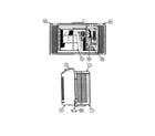 Carrier 73TCA008111P grille assembly diagram