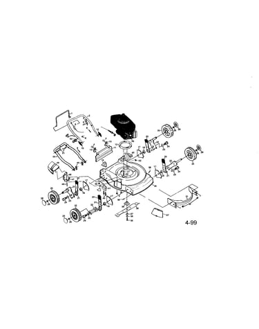 Rotary lawn mower