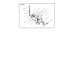 Smith Corona DX3400(5ASH) ribbon drive diagram