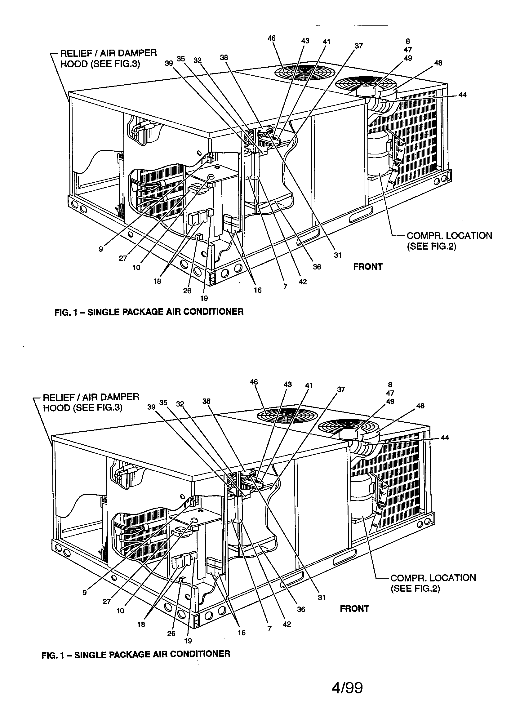 SINGLE PACKAGE AIR CONDITIONER