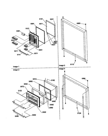 Door assemblies