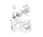 Kenmore 59668147891 ice maker/parts diagram