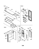 Refrigerator/door trim/handles
