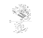 Amana SBDE21VPE-P1317201WE machine compartment/muffler diagram