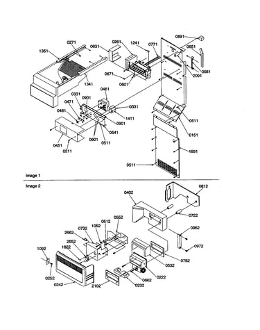 Ice maker/control assy.