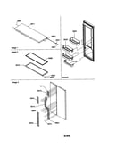 Refrigerator/door trim/handles