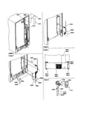 Cabinet back/water valve