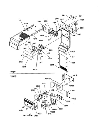 Ice maker/control assy
