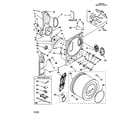 Whirlpool LER3622HQ0 bulkhead diagram