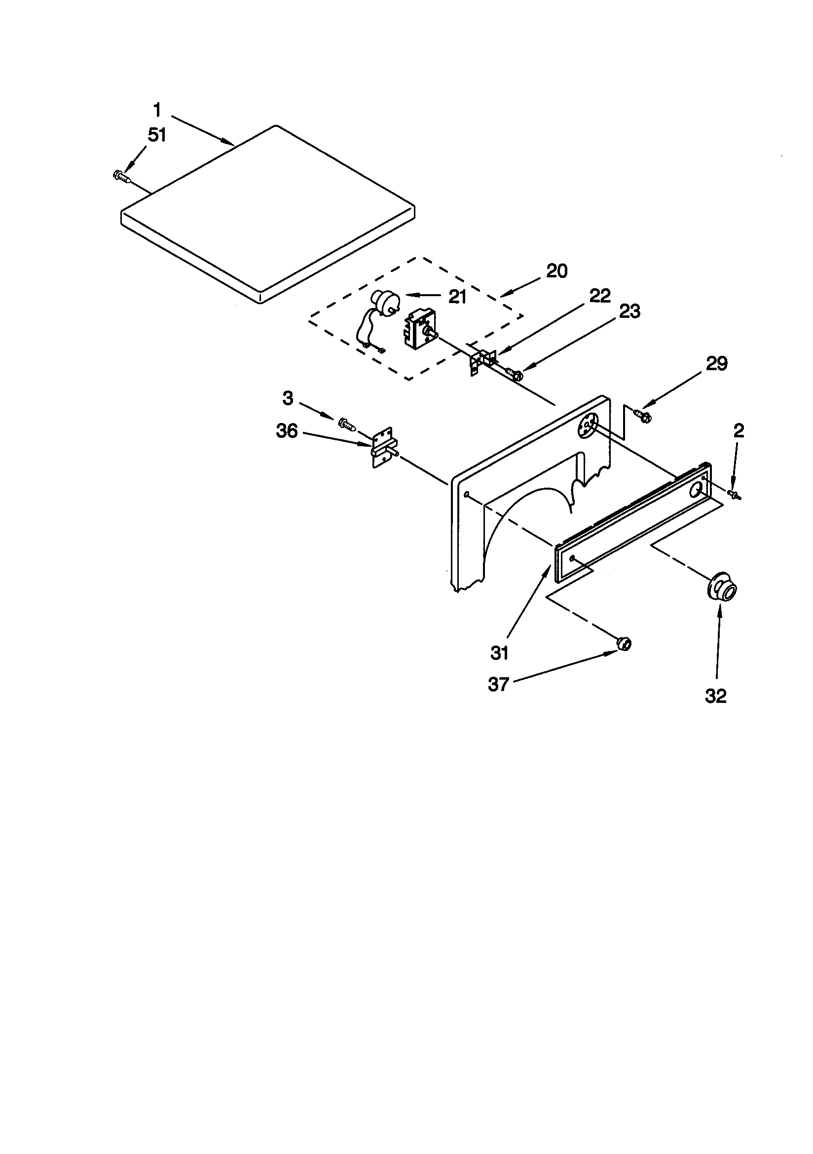 Top and console