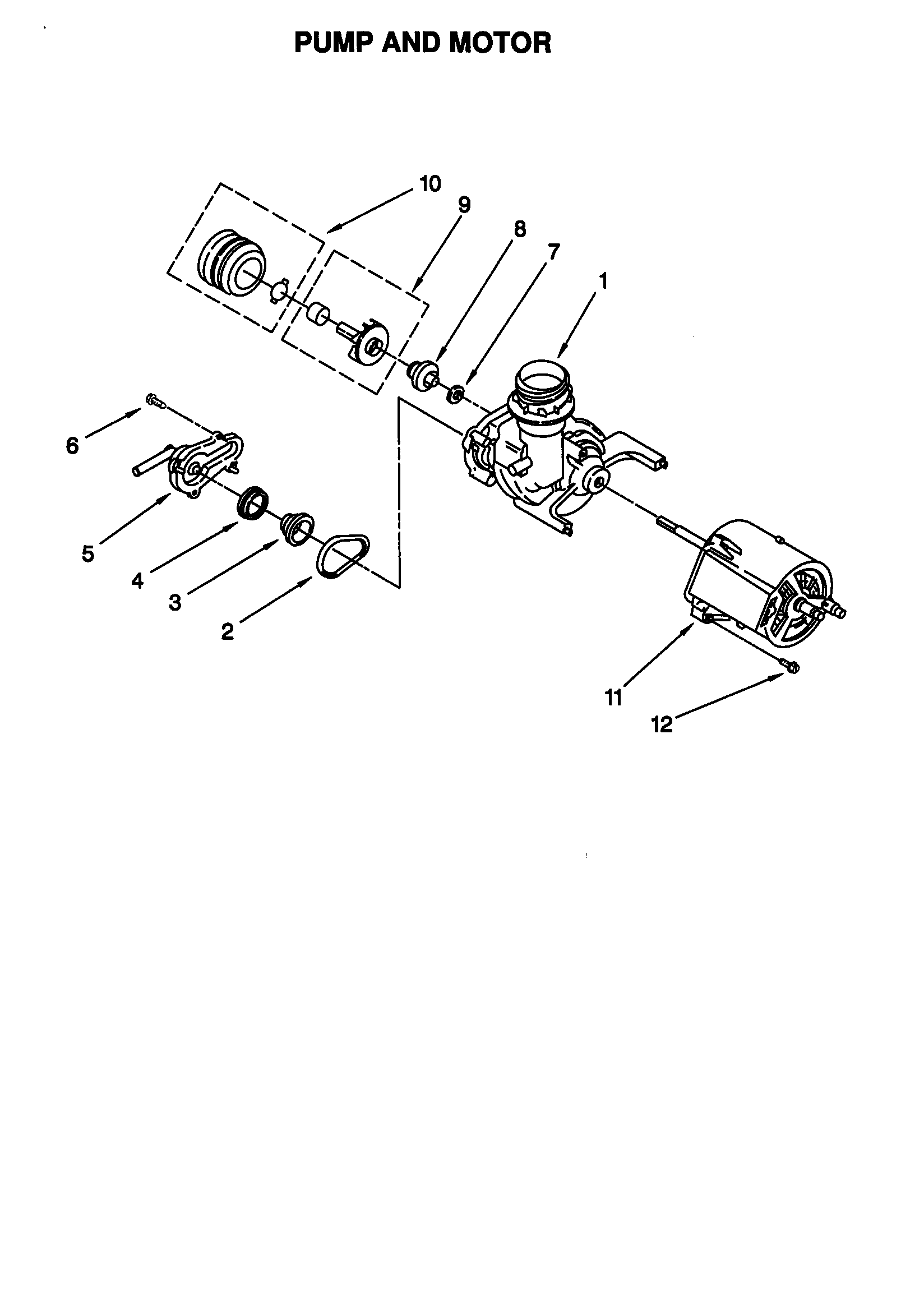 Pump and motor