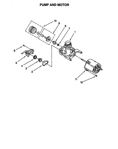 Pump and motor
