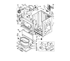 Whirlpool GEC9858HQ0 cabinet diagram