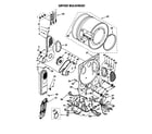 Kenmore 11088732791 dryer bulkhead diagram