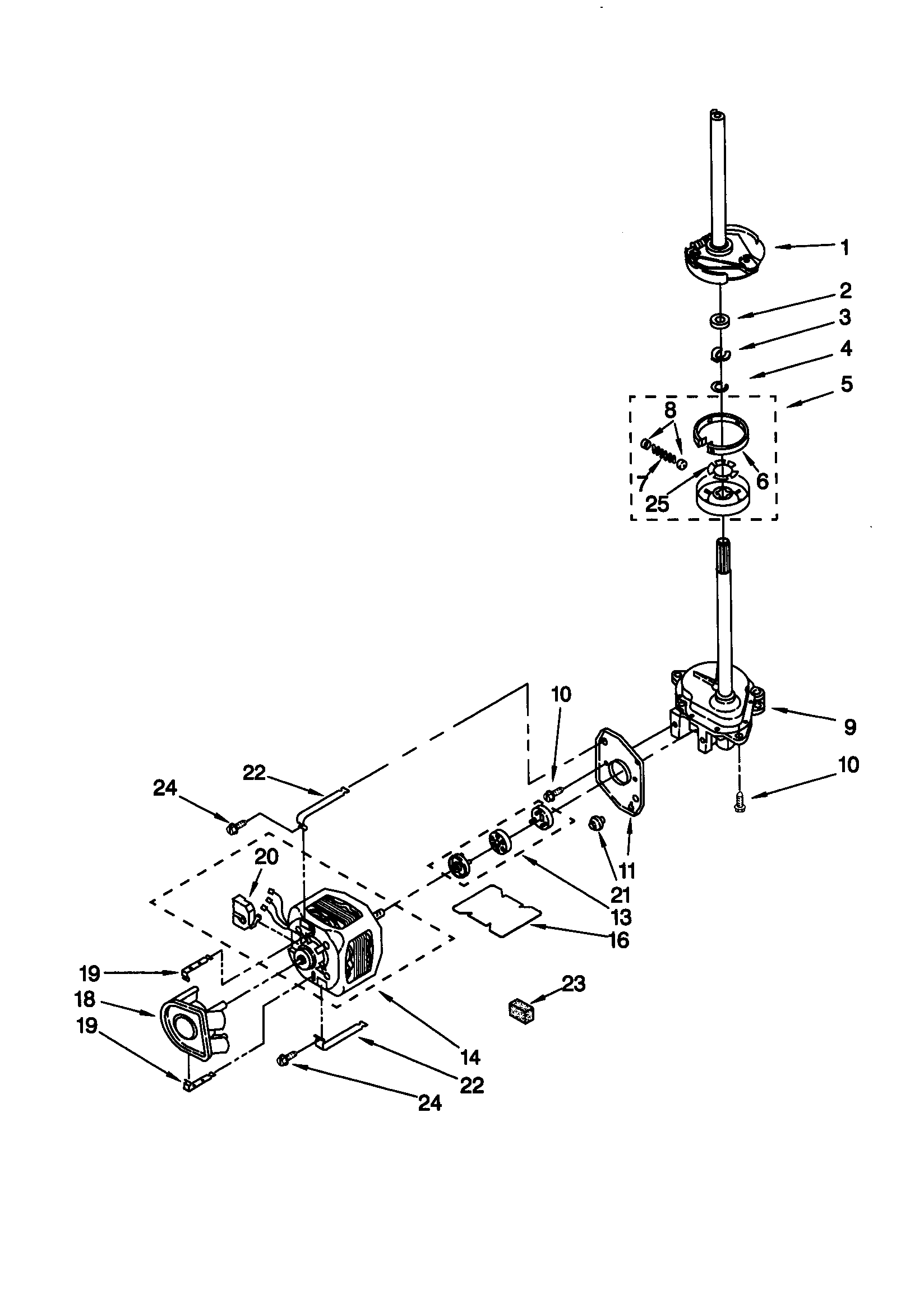 BRAKE/CLUTCH/GEARCASE/MOTOR/PUMP