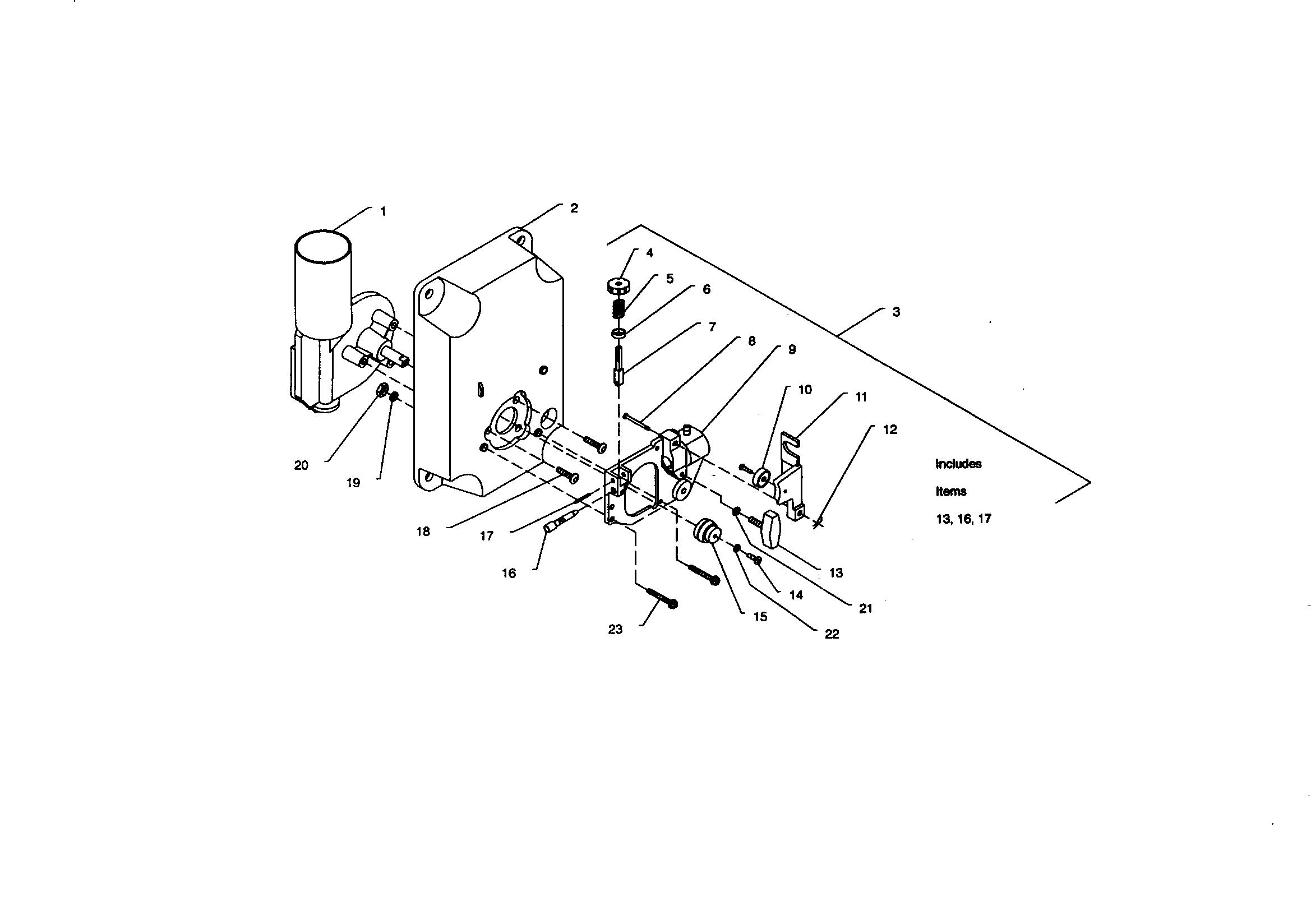 Drive assembly, wire