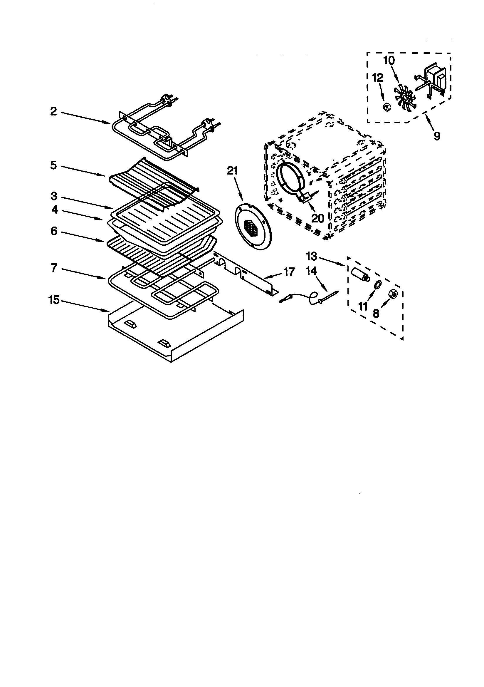 Internal oven