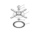 Lower washarm and strainer