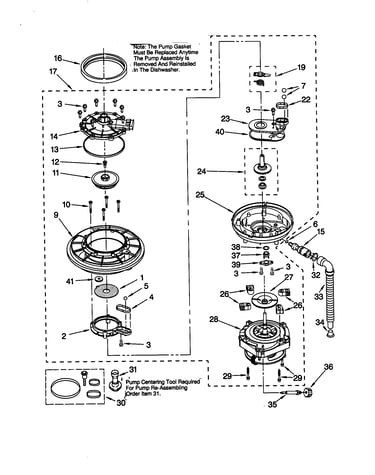Pump and motor