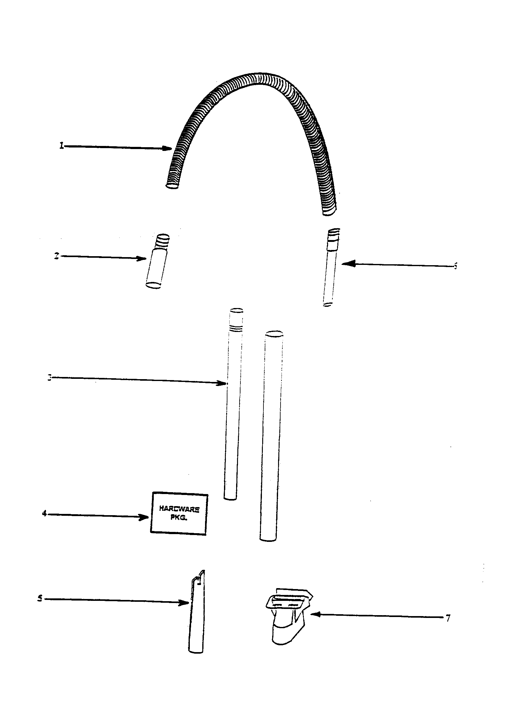 Hose and attachment