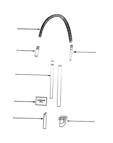 Hose and attachment