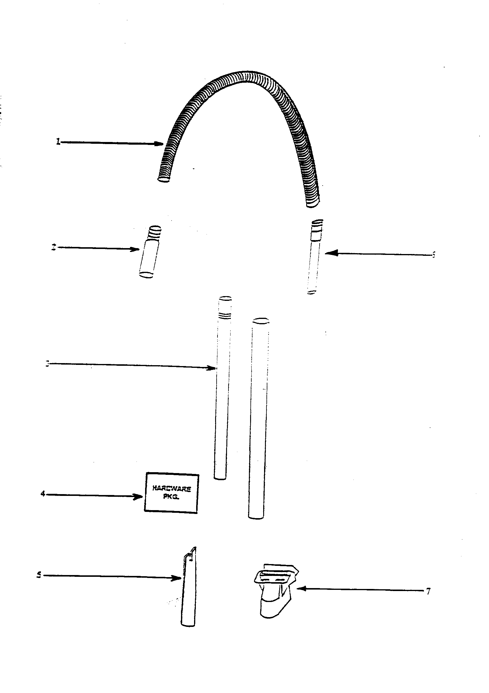 Hose and attachment