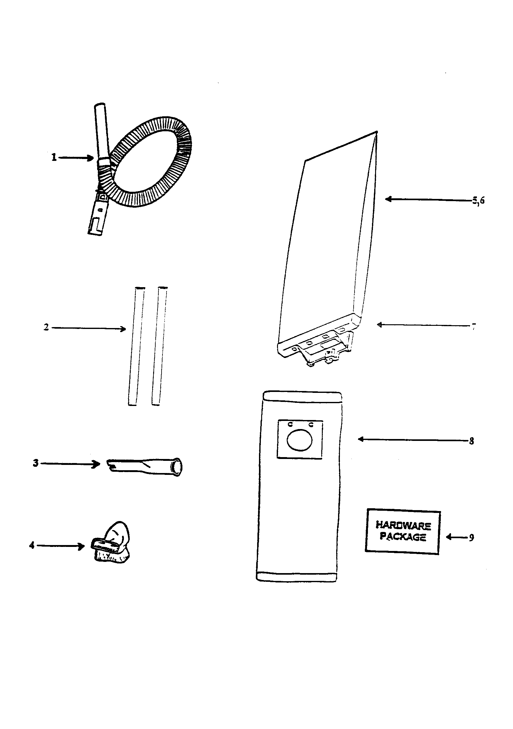 BAG AND ATTACHMENTS