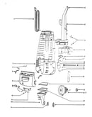 Handle and motor housing