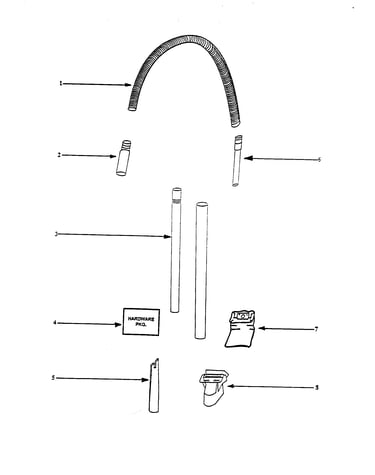 Hose and attachment