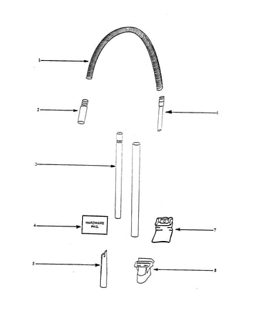 Hose and attachments