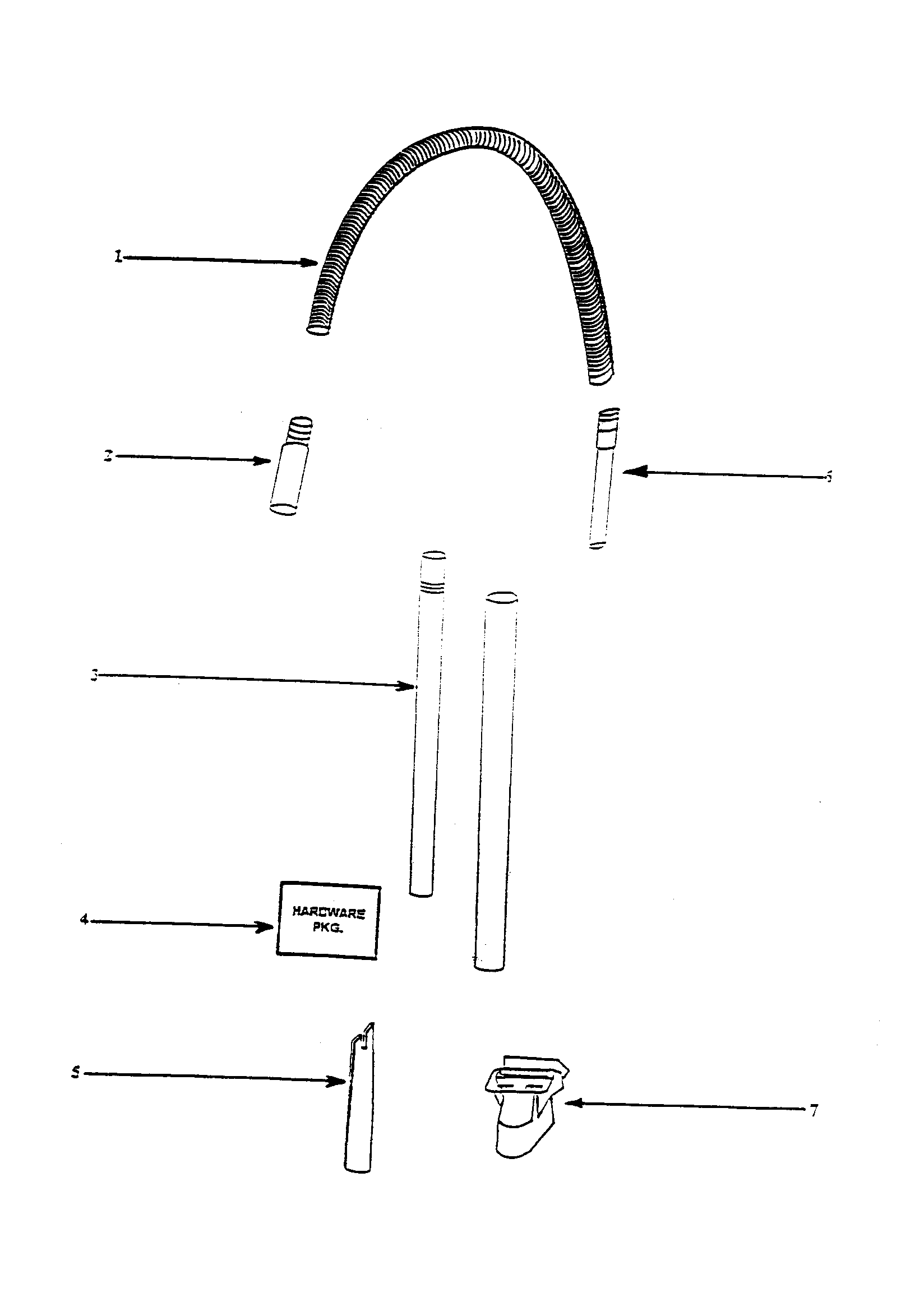 Hose and attachments