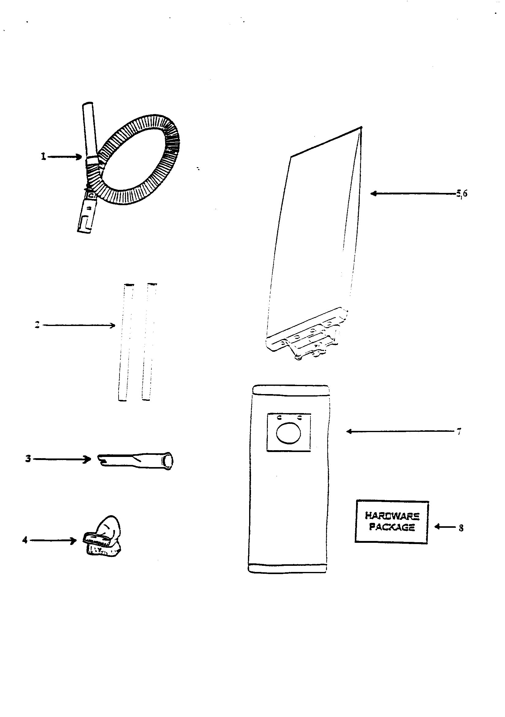 Bag and attachment