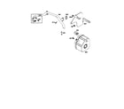 Briggs & Stratton 350455-1162-E1 exhaust muffler diagram