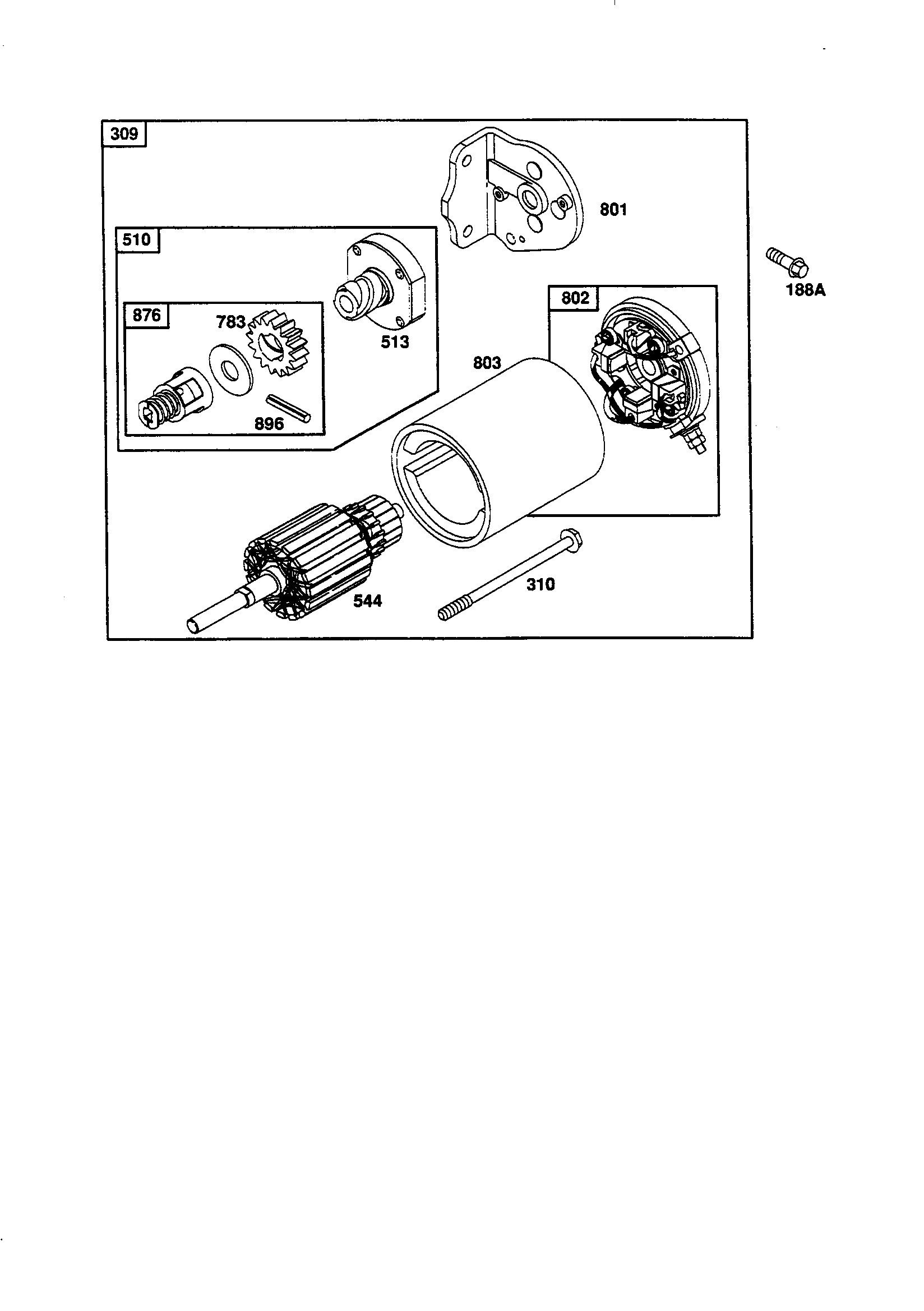 Starter motor