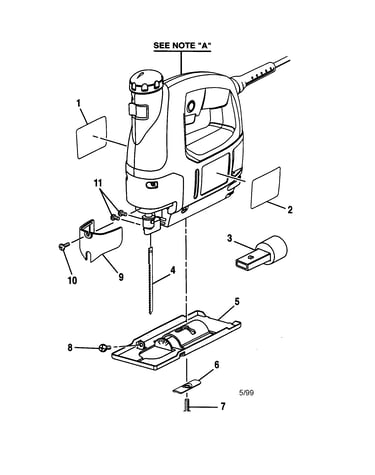Craftsman auto-scroll saw
