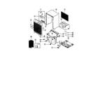 Kenmore 58059600890 outer case/control diagram