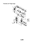 Pneumatic 3/8" right angle