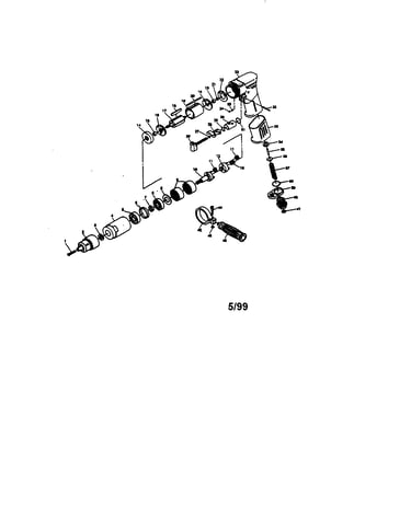 Pneumatic reversible