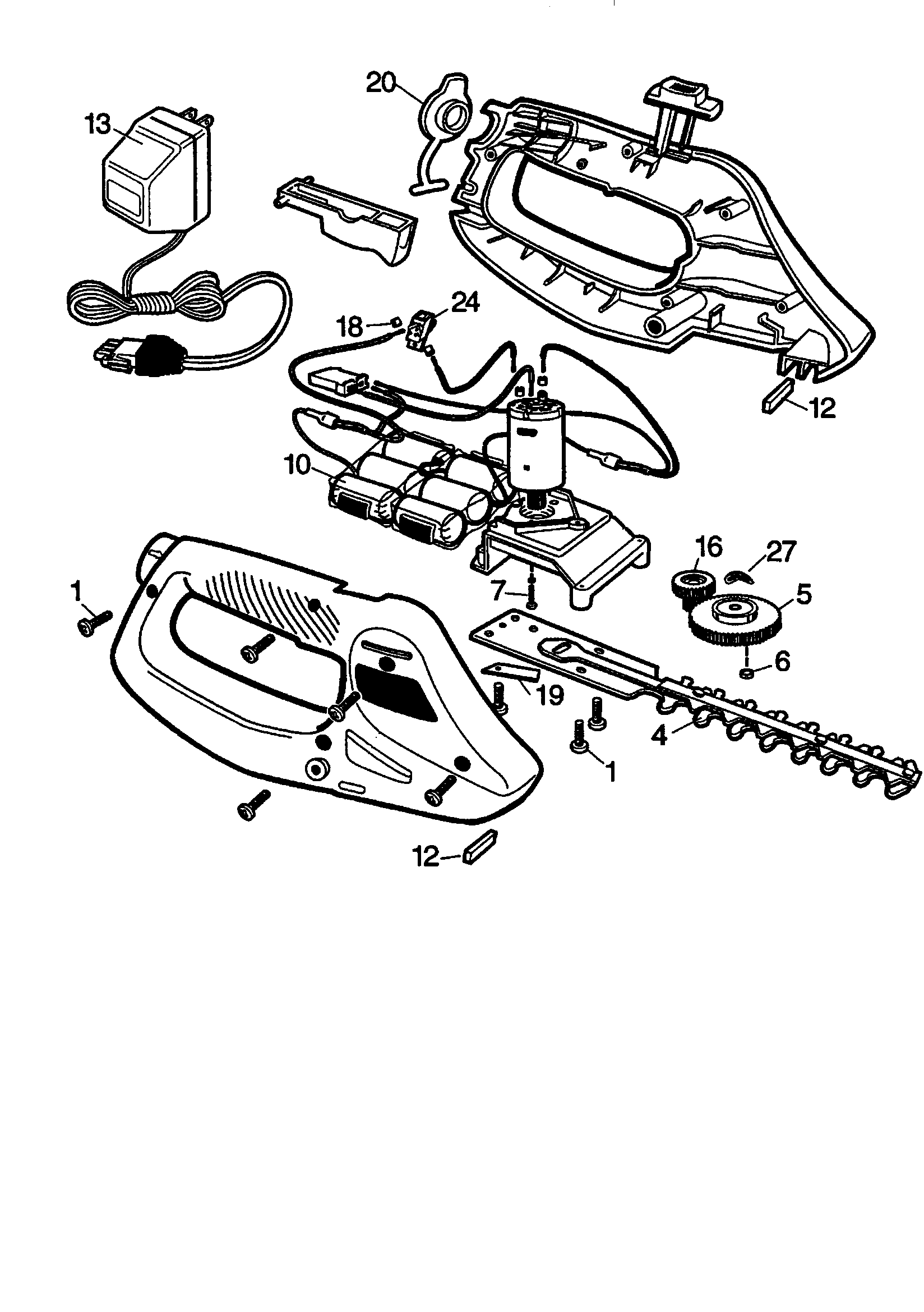 Housing and blade