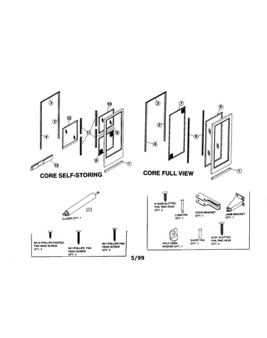 Replacement parts/hardware