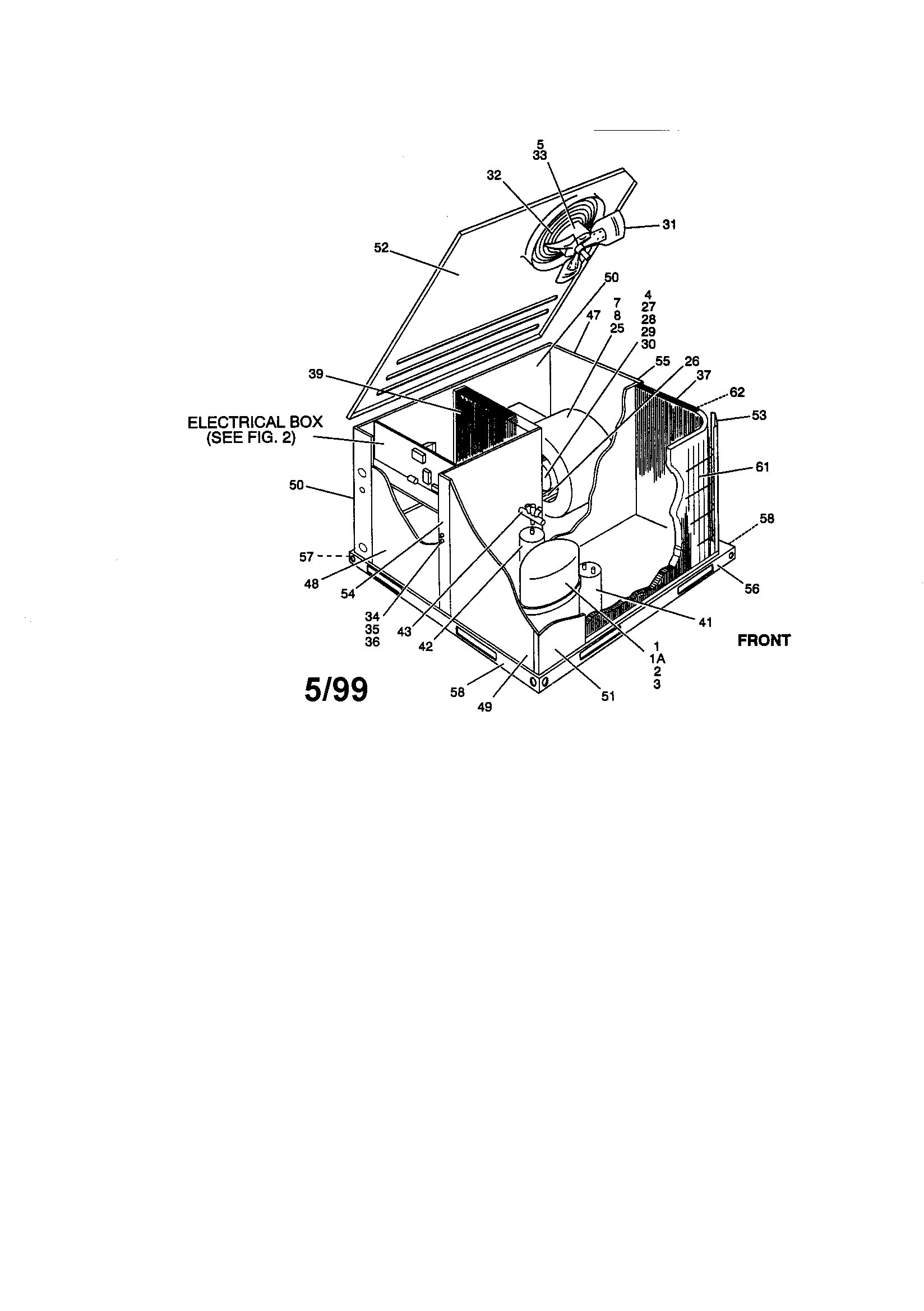 Fig.1-single package heat pump