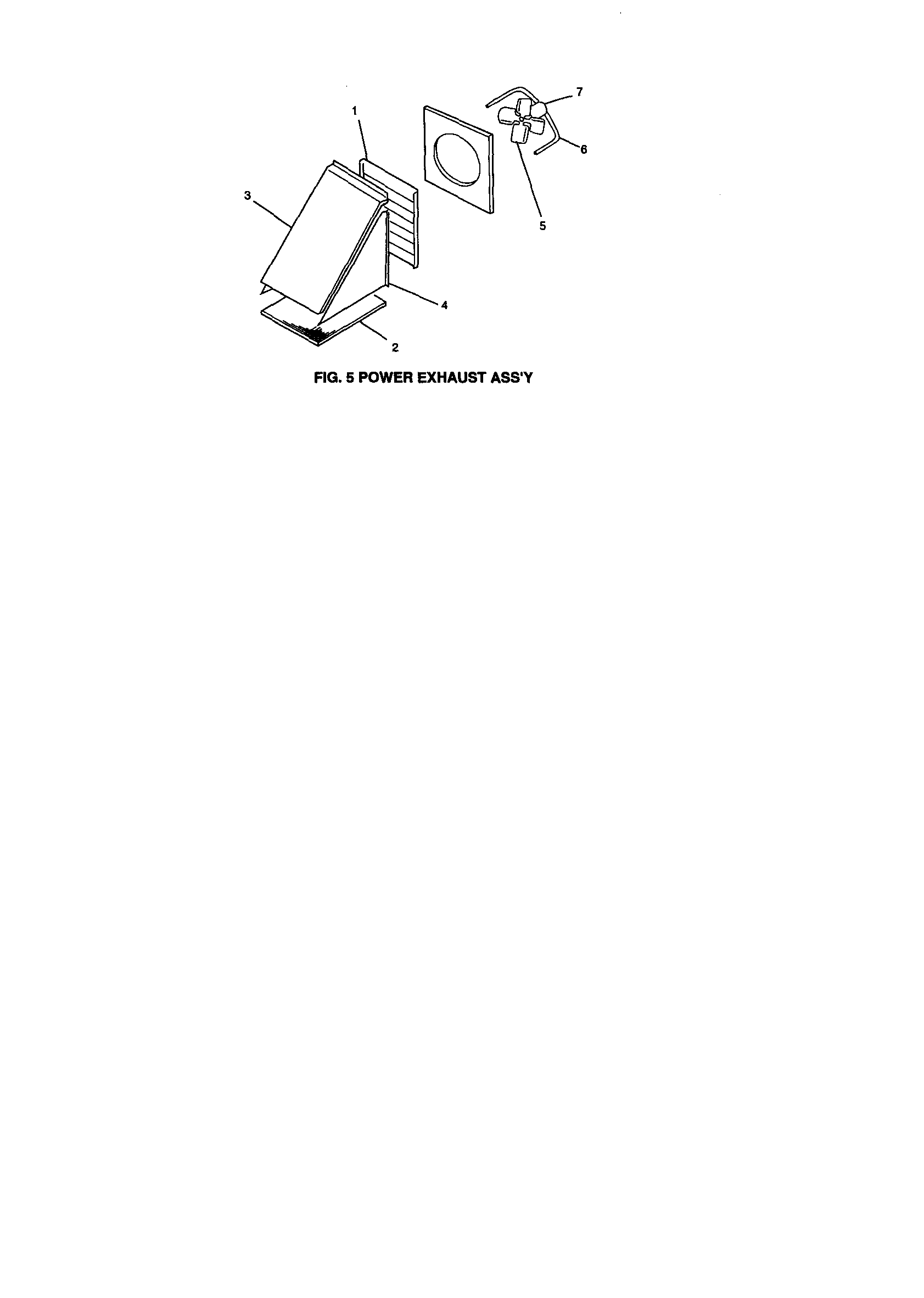Power exhaust assembly