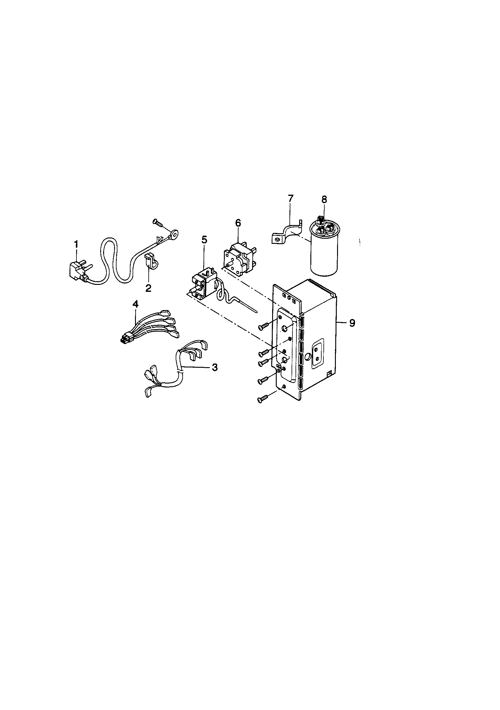 Control box assembly